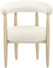 Sable - Vegan Leather Upholstered Dining Chair (Set of 2) - Painted Natural Base - Simple Home Plus
