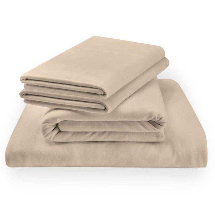 Linens - Tempur Rayon from Bamboo Sheet Set - Sandstone - Simple Home Plus
