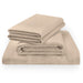 Linens - Tempur Rayon from Bamboo Sheet Set - Sandstone - Simple Home Plus