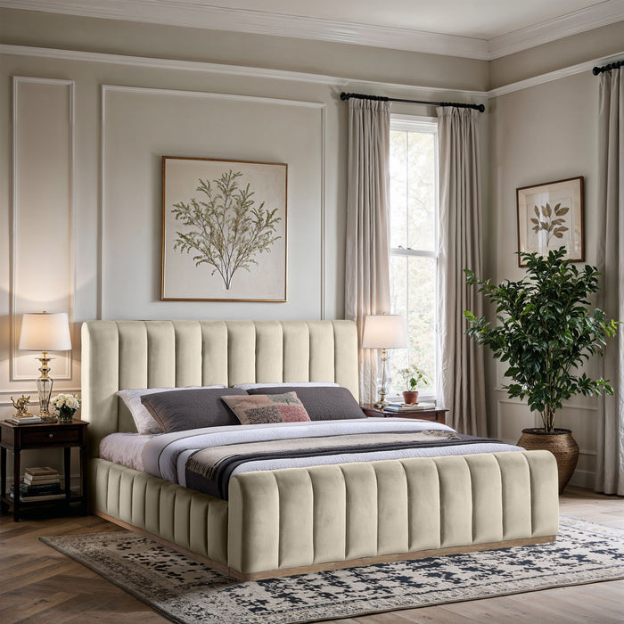 Amara - Velvet Bed - Simple Home Plus
