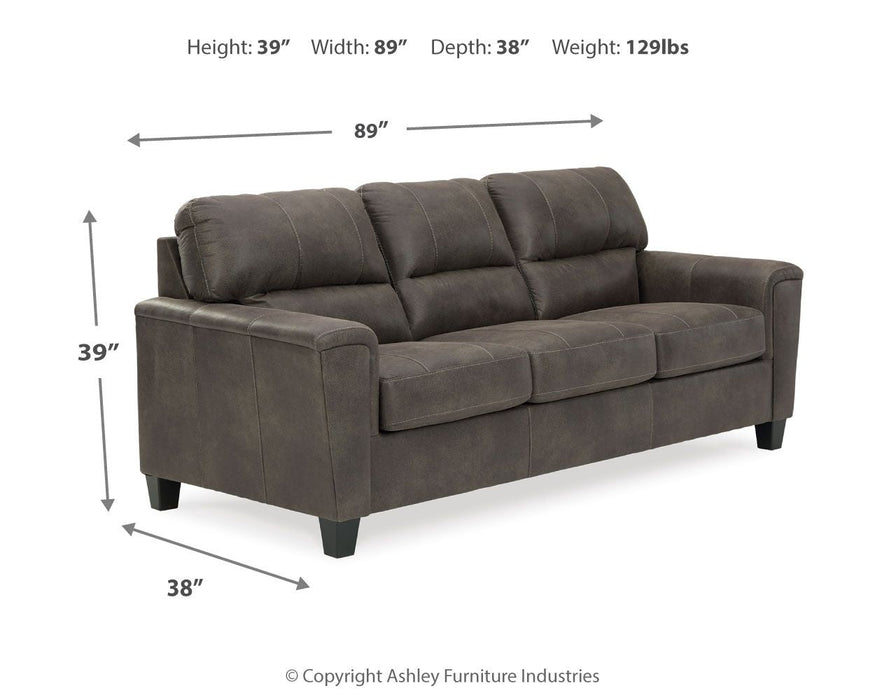 Navi - Stationary Sofa - Simple Home Plus