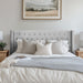 Amelia - King Upholstery Headboard - Gray - Simple Home Plus