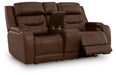 Knightington - Power Reclining Loveseat With Audio Seating - Simple Home Plus