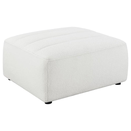 Sunny - Square Upholstered Ottoman - Simple Home Plus