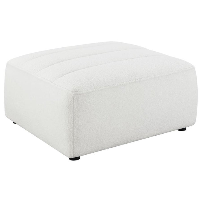 Sunny - Square Upholstered Ottoman - Simple Home Plus