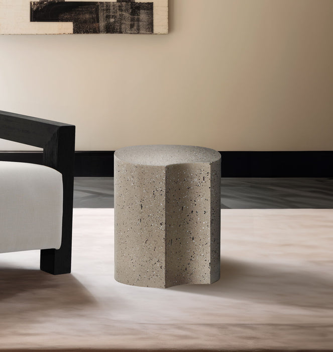 Dimple - End Table - Terazzo Finish - Simple Home Plus