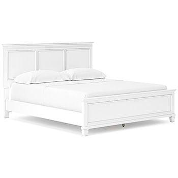 Fortman - California King Panel Rails - White - Simple Home Plus