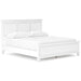 Fortman - California King Panel Rails - White - Simple Home Plus