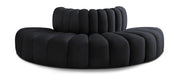 Arc - Velvet 4 Piece Modular Sofa - Simple Home Plus