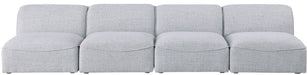 Miramar - 4 Seat Armless Modular Sofa - Simple Home Plus