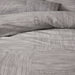 Walter - King 7 Piece Printed Comforter Set - Gray - Simple Home Plus