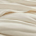 Full/Queen Reversible Tencel Comforter Blanket - Ivory - Simple Home Plus