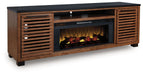 Kallari - TV Stand With Fireplace Option - Simple Home Plus