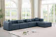Cube - 5 Piece Modular Sectional With Chaise - Simple Home Plus