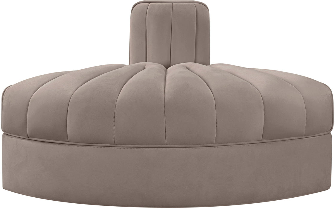 Rummi - Velvet Performance Fabric Upholstered Modular Chair - Simple Home Plus
