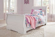 Anarasia - Twin Sleigh Rails - White - Simple Home Plus