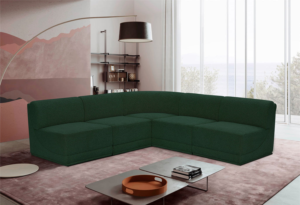 Ollie - 5 Piece Modular Sectional - Simple Home Plus