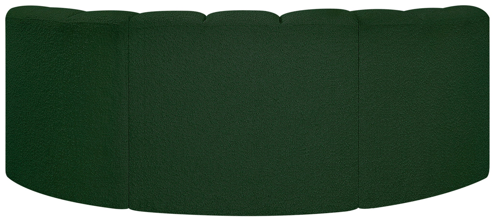 Arc - Boucle Fabric 3 Piece Modular U-Shaped Sofa - Simple Home Plus