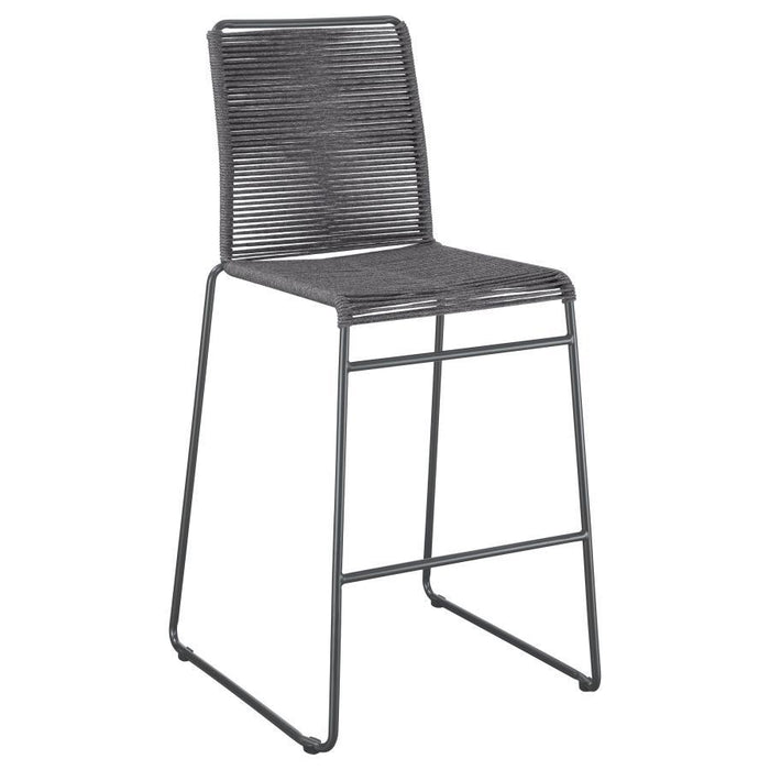 Jerome - Woven Rope Metal Chair (Set of 2) - Simple Home Plus