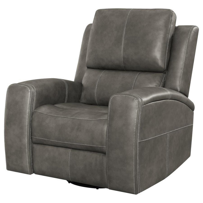 Brickston - Triple Power Swivel Glider Recliner - Simple Home Plus