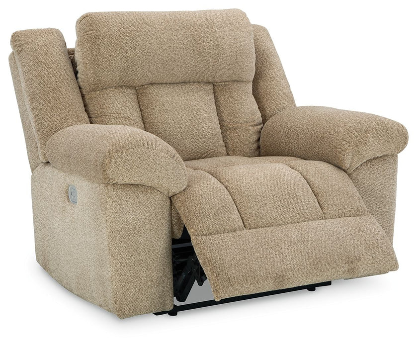 Tip-off - Power Recliner With Adj Headrest - Simple Home Plus