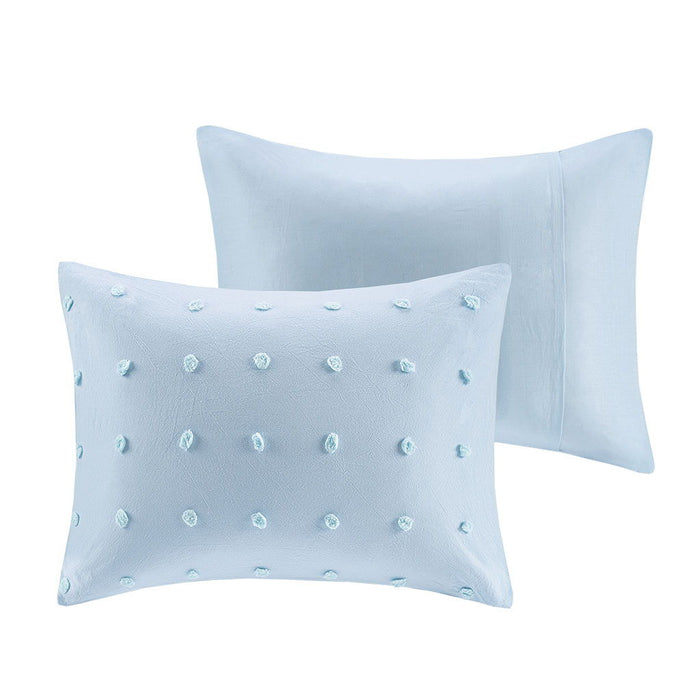 Brooklyn - King Comforter Set - Blue - Simple Home Plus