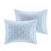 Brooklyn - King Comforter Set - Blue - Simple Home Plus