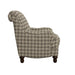 Glenn - Upholstered English Arm Accent Chair - Simple Home Plus