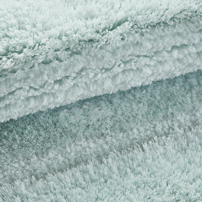 Tufted Pearl Channel - 21" x 34" Rug - Seafoam - Simple Home Plus