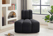 Arc - Velvet Reverse Corner Chair - Simple Home Plus