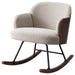 Paige - Boucle Upholstered Mid Back Rocking Chair - Simple Home Plus
