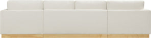 Johanna - 3 Piece Sectional - Natural Base - Simple Home Plus