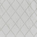 Irina - 144" Diamond Sheer Embroidered Window Scarf - White / Gray - Simple Home Plus
