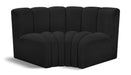 Arc - Boucle Fabric 2 Piece Modular Sofa - Simple Home Plus
