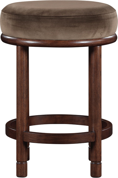Monette - Counter Stool With Brown Base - Simple Home Plus