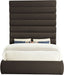 Adam - Boucle Fabric Bed With 89" Headboard - Simple Home Plus