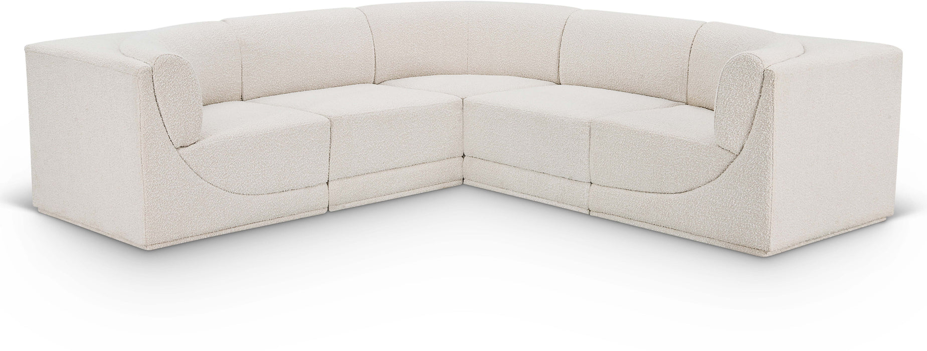 Ollie - 5 Piece Modular Sectional - Simple Home Plus