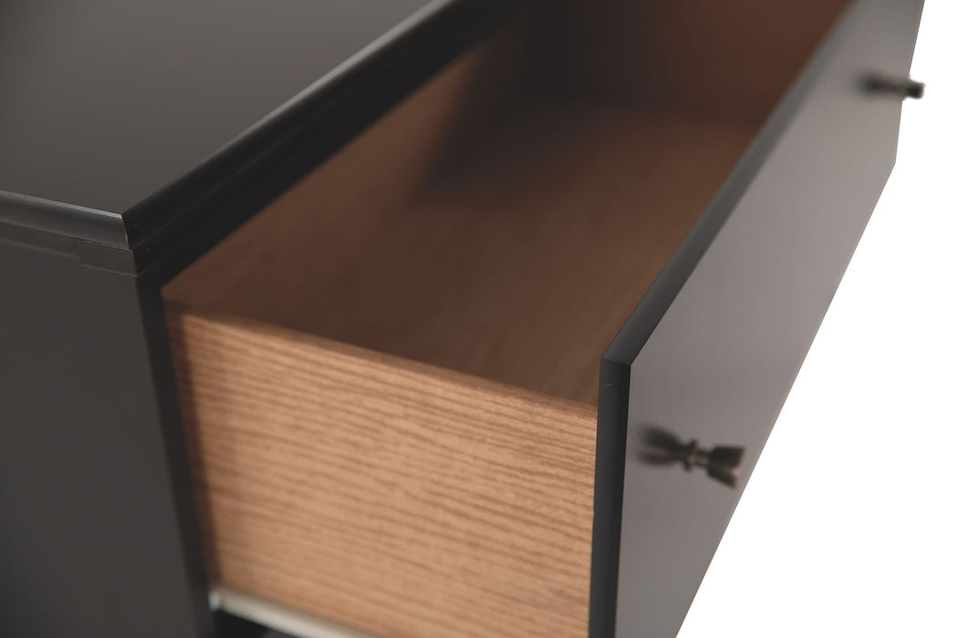 Maribel - Six Drawer Dresser - Black