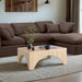 Eloise - Oak Veneer Coffee Table - Simple Home Plus