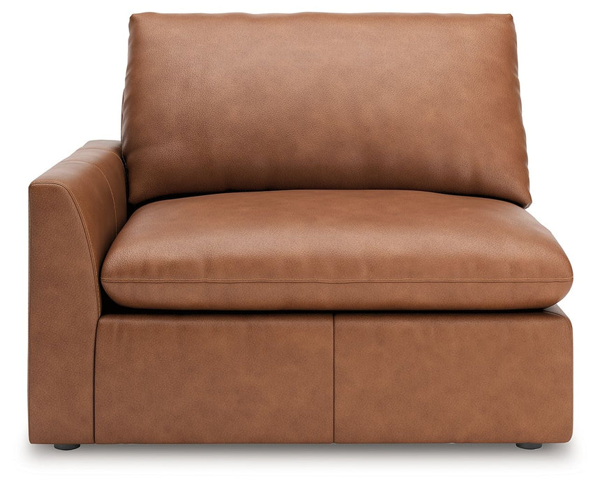 Whitehaven - 2-Piece Sectional Loveseat - Caramel - Simple Home Plus