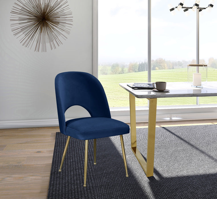 Logan - Dining Chair (Set of 2) - Gold Legs - Simple Home Plus