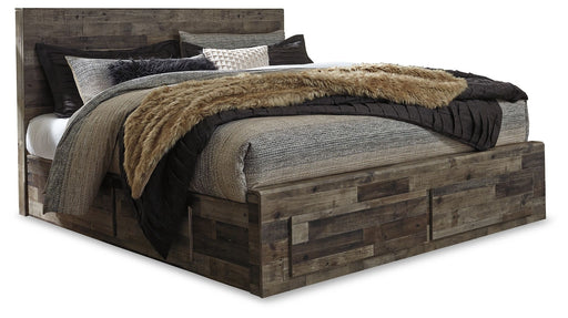 Derekson - Panel Bed - Simple Home Plus