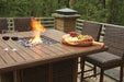 Paradise Trail - Outdoor Fire Pit Table Set - Simple Home Plus