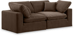 Comfy - Velvet Modular Sofa 2 Seats - Simple Home Plus