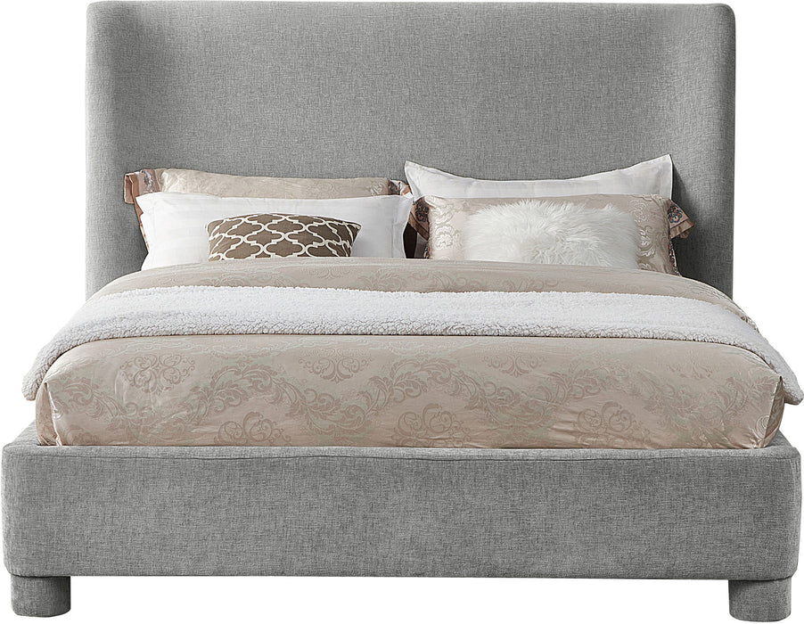 Penny - Chenille Fabric Bed - Simple Home Plus