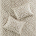 Sabrina - 3 Piece Tufted Bedspread Set - Taupe - Simple Home Plus
