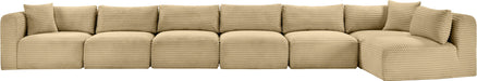 Shaggy - 7 Piece Modular Sectional - Simple Home Plus
