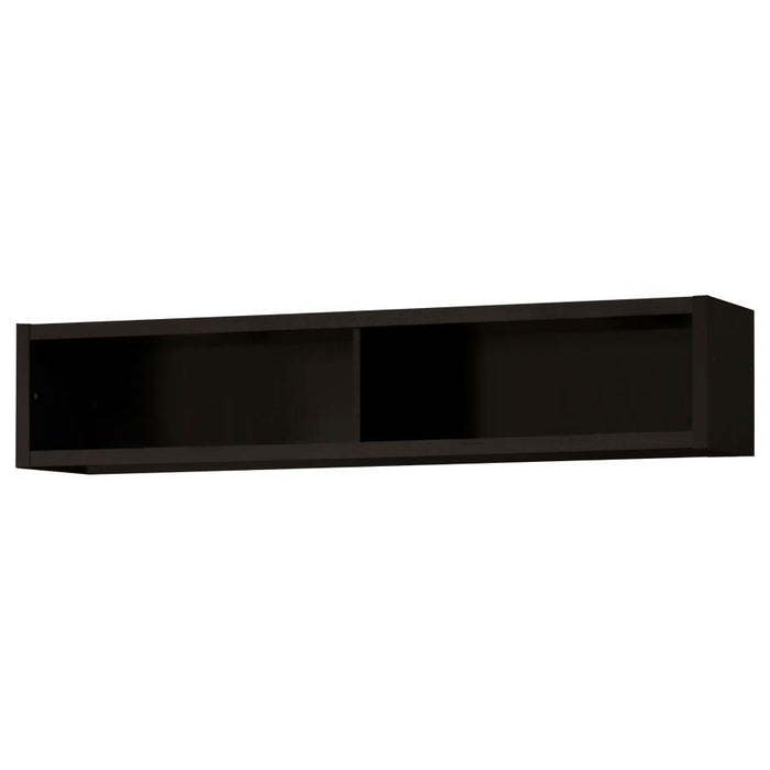 Lewes - Bridge With 2 Encased Storage Compartments - Cappuccino - Simple Home Plus