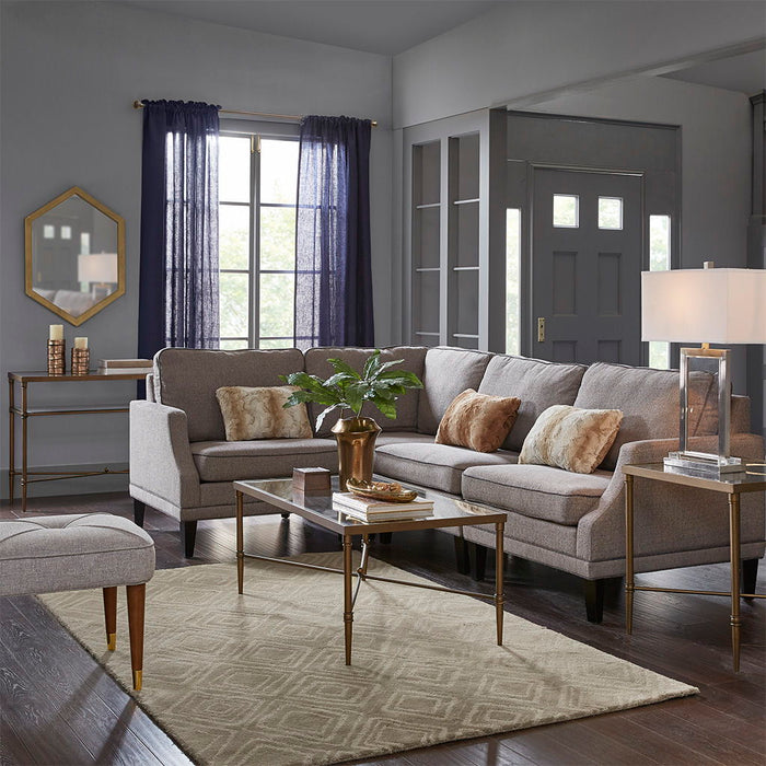 Porter - Rectangle Coffee Table - Bronze - Simple Home Plus
