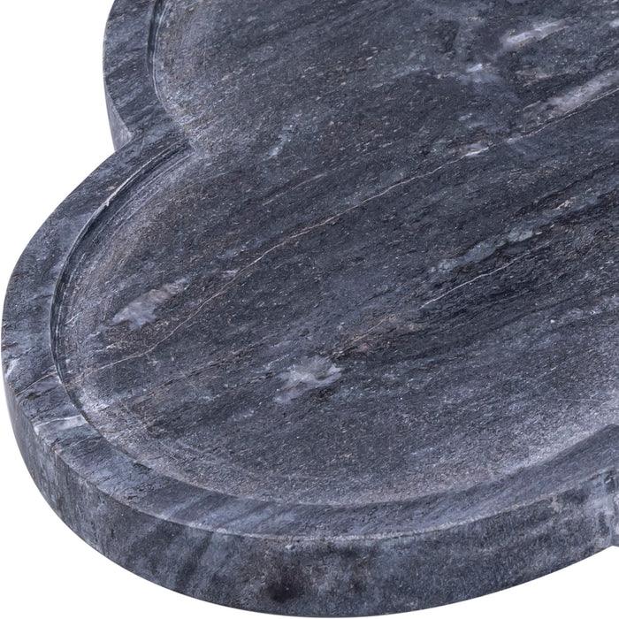 Rimini - Marble Clover Shaped Tray - Simple Home Plus